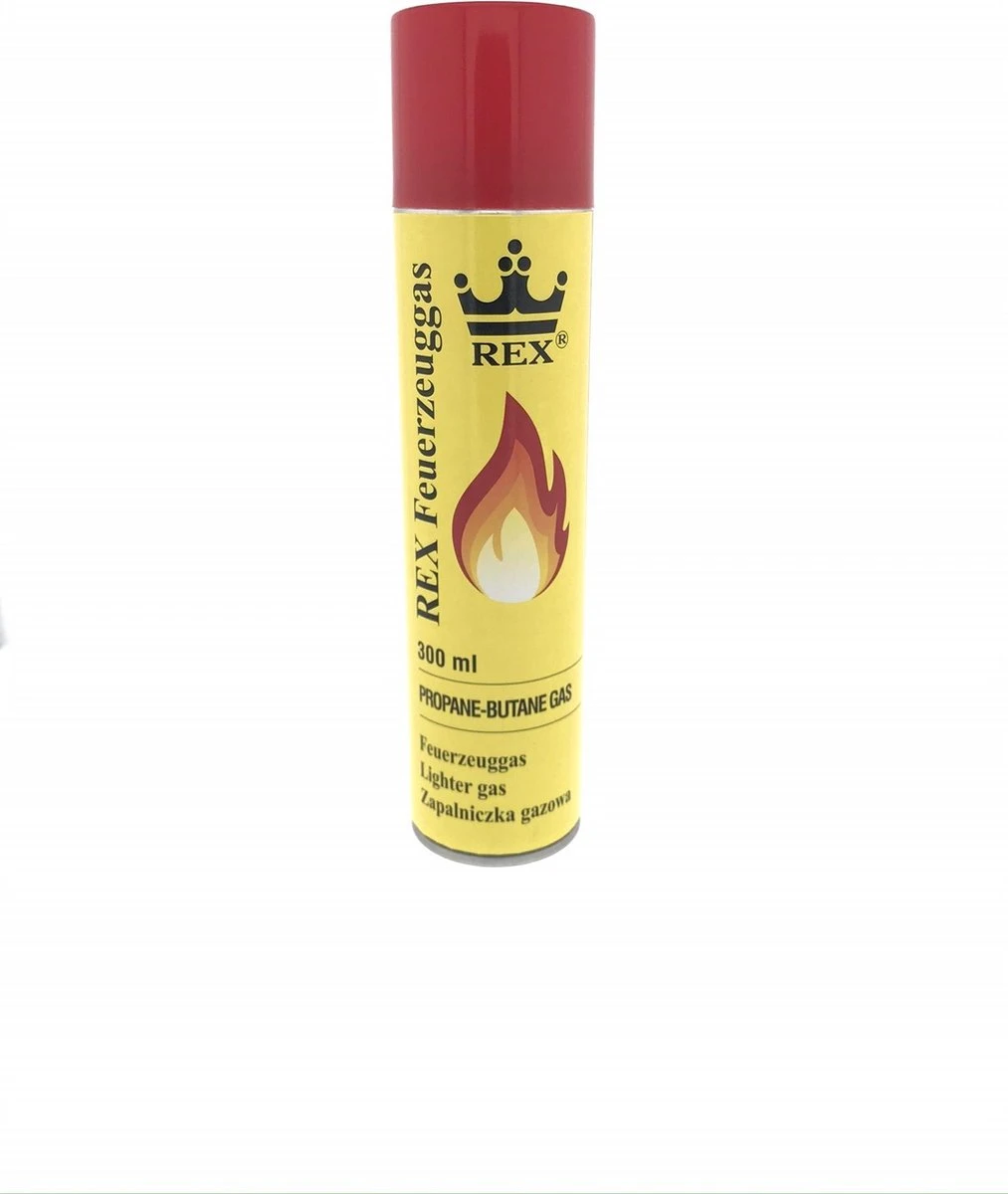 Hofftech Universeel Aanstekergas Propaan - Butaan Gas - 300 Ml