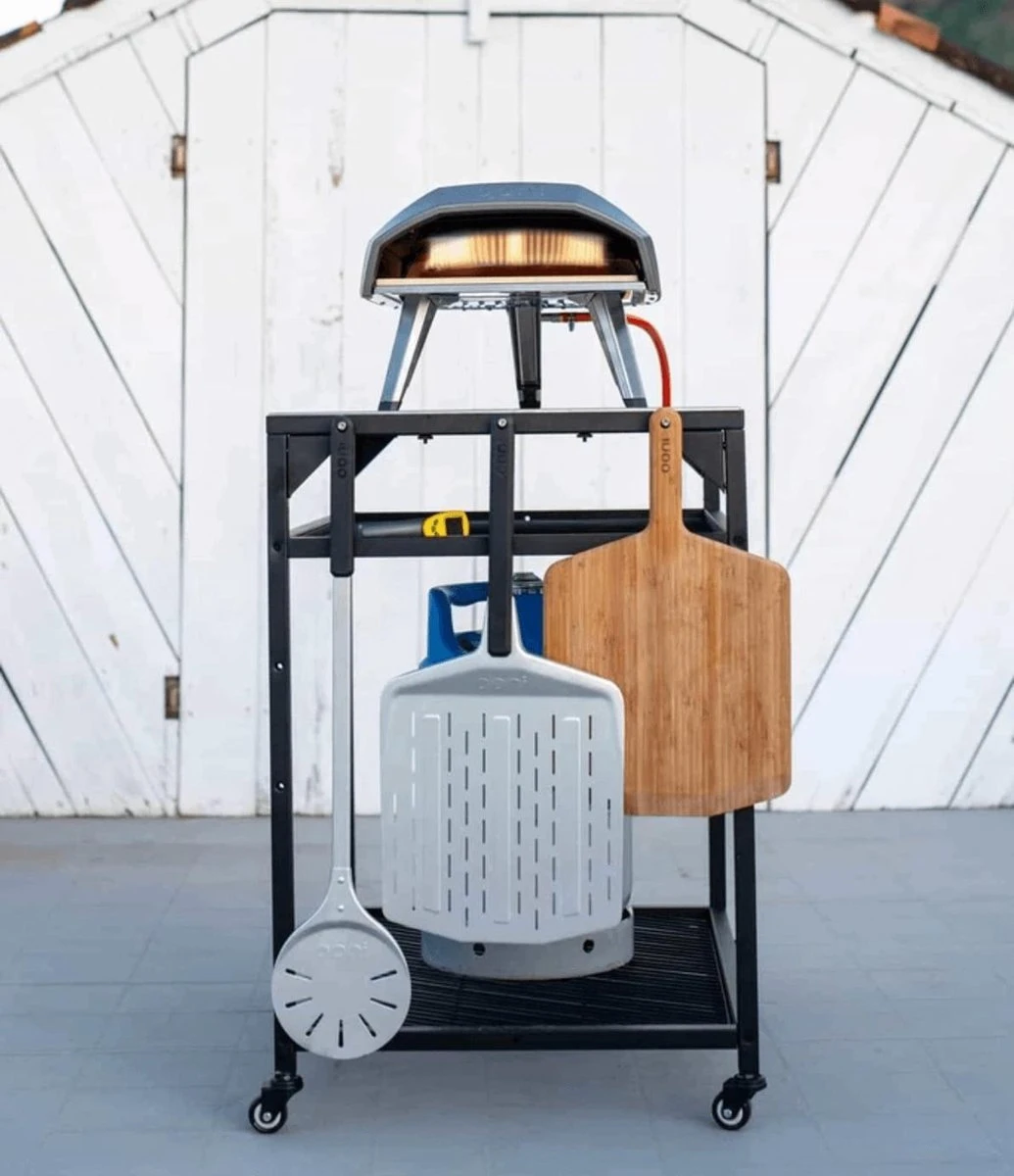 Ooni - Tafel - Medium - Pizza Tafel - 60x80x 90cm - RVS - Zwart - Image 5