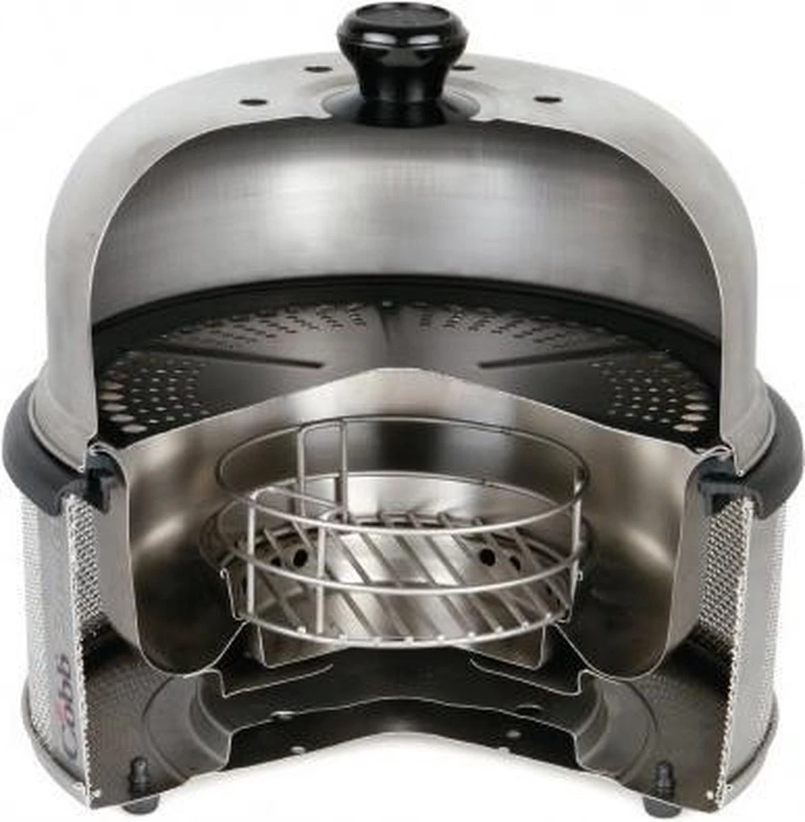 Cobb Pro Houtskool Barbecue - Grilloppervlak Ø 32 Cm - Smoker Barbecue - Zwart - Afbeelding 10