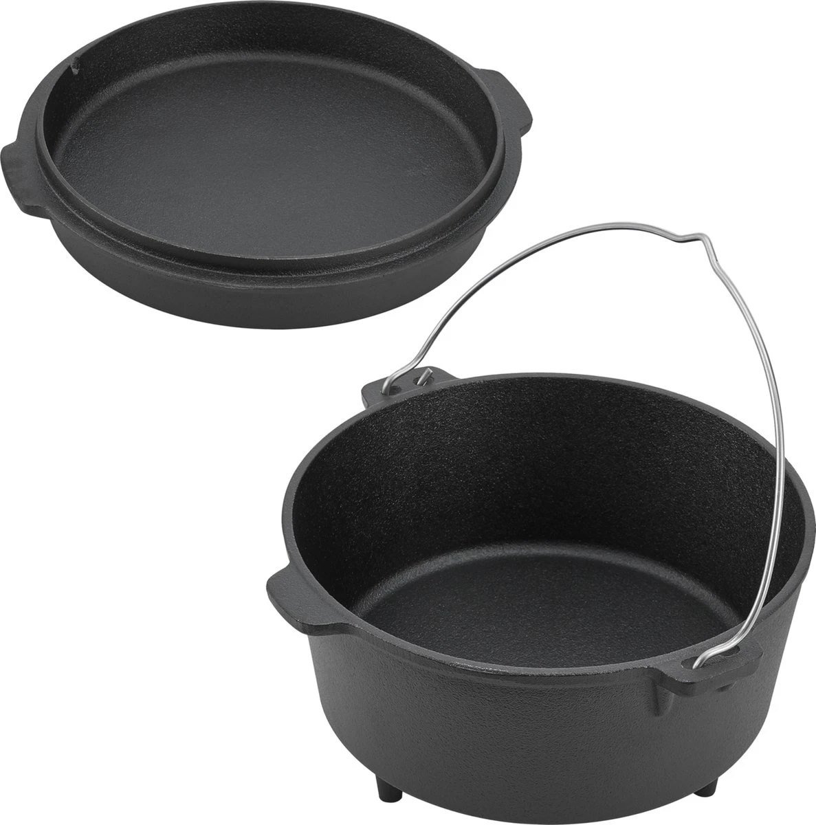 Dutch Oven Enkhuizen Met Deksel Gietijzer Zwart 4,2 L - Image 6