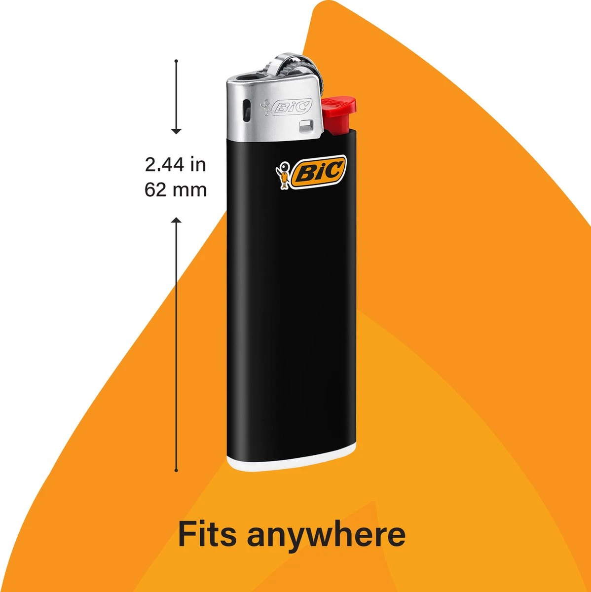 BIC Mini J25 Vuursteen Aanstekers - Verschillende Kleuren - Pak Van 4 Kleine Gasaanstekers - Image 3