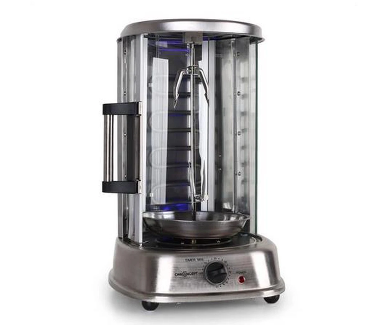 OneConcept Kebab Master Pro Grill Tafelblad Electrisch Roestvrijstaal - Image 2