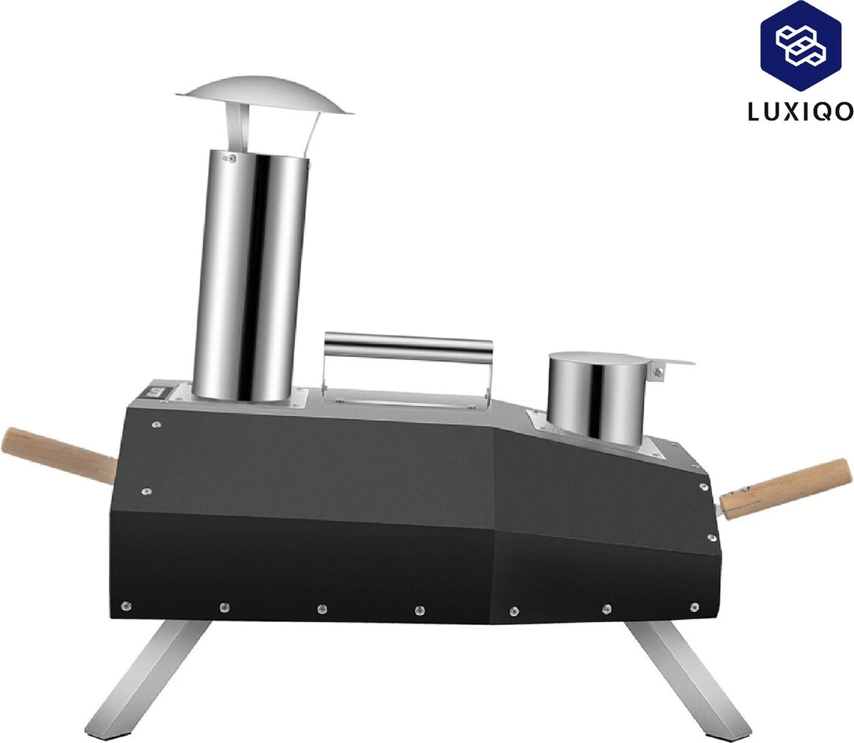 Vevor® Pizza Oven - Professionele Pizza Oven - Buitenkeuken - Pizza Gourmet - Barbecue - RVS - Tot 600°C - Met Draagtas - Image 5