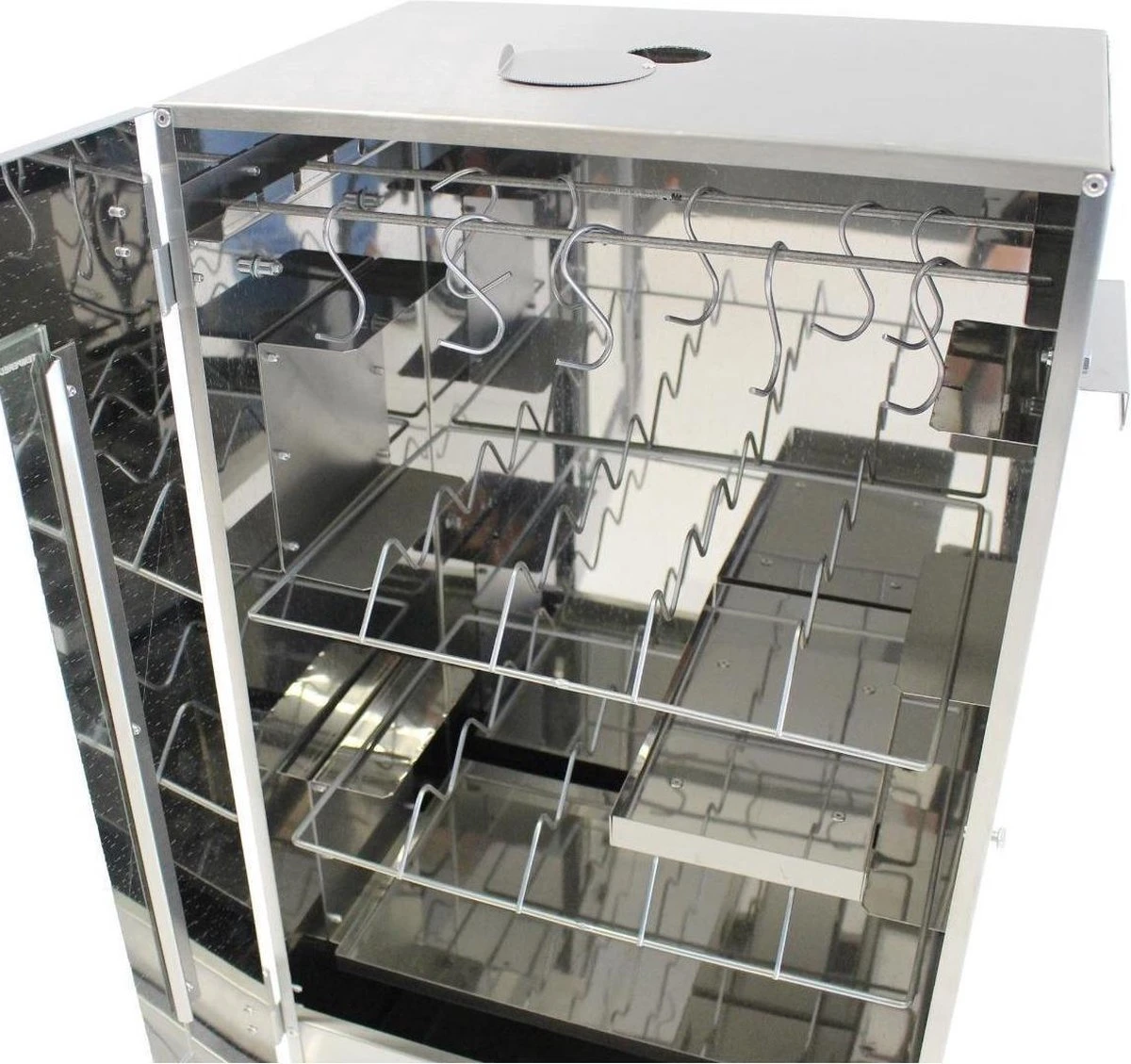 Kynast Exklusiv - Rookoven - Met 3 Etages - Metaal - Grijs - Image 3