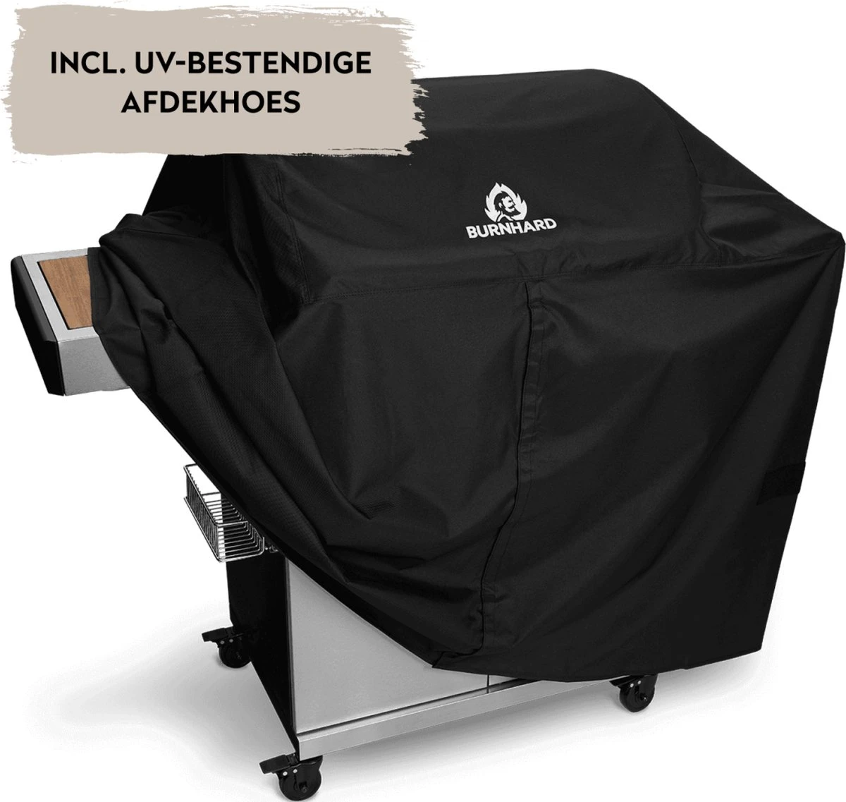 Burnhard Gas BBQ Big FRED Deluxe - 4 Branders - Incl. Keramische Infraroodbrander & Afdekhoes - Deluxe - Image 16