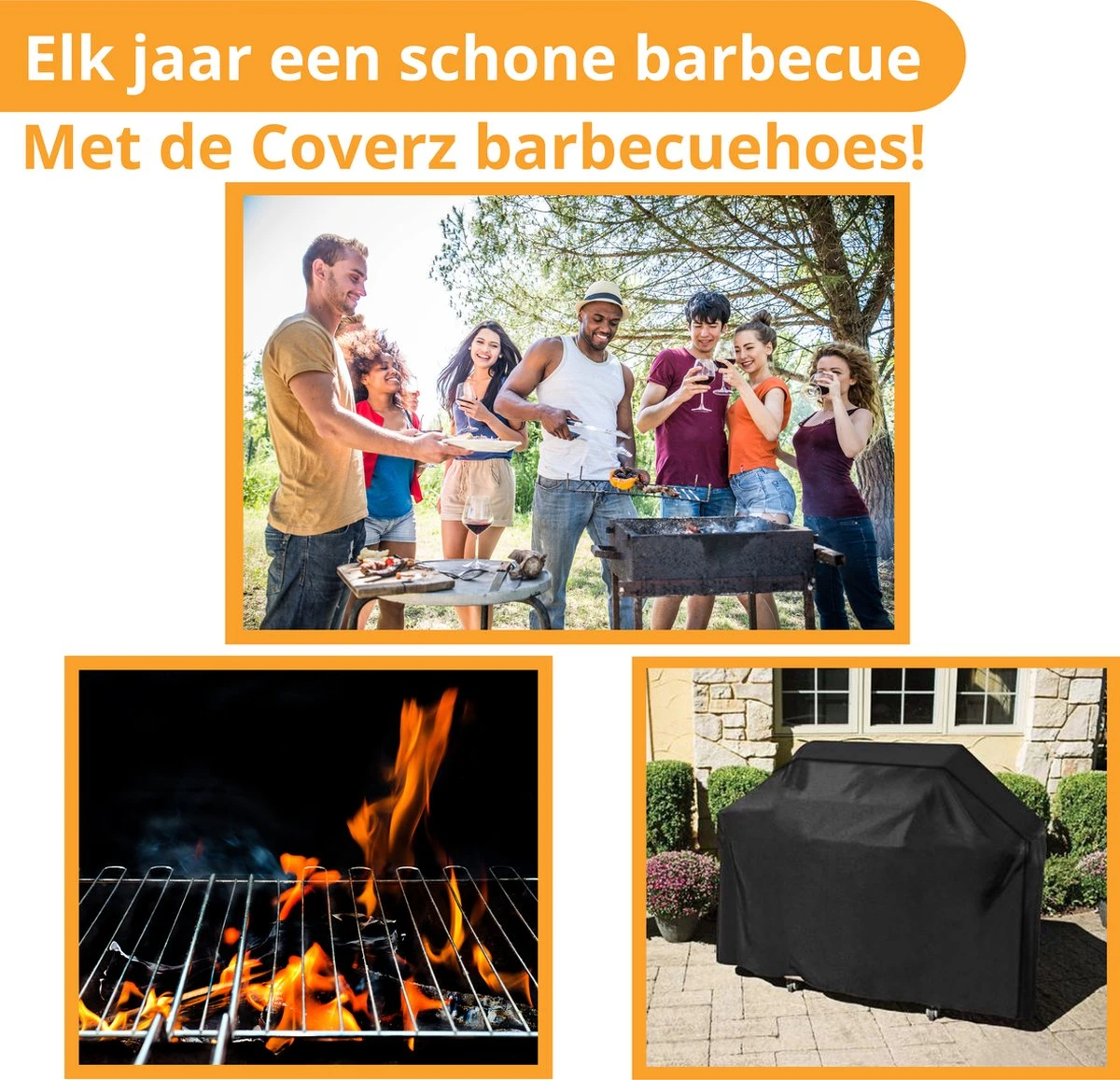 Waterdichte BBQ Hoes - Premium 170x61x117 Cm Barbecue Beschermhoes - Cover - Image 6