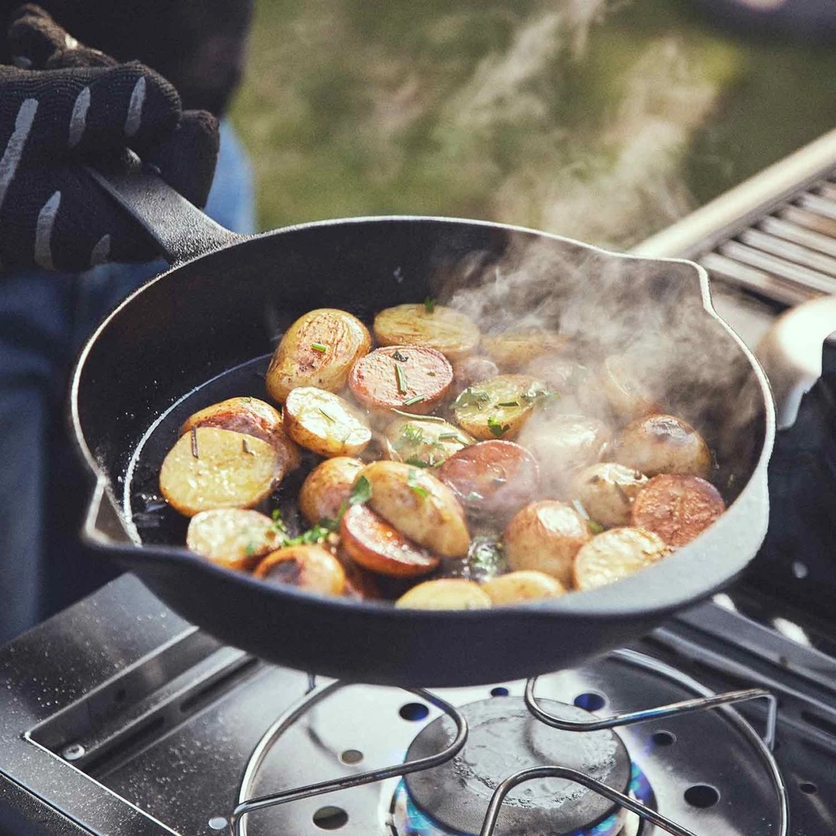 Burnhard Gas BBQ Big FRED Deluxe - 4 Branders - Incl. Keramische Infraroodbrander & Afdekhoes - Deluxe - Image 15