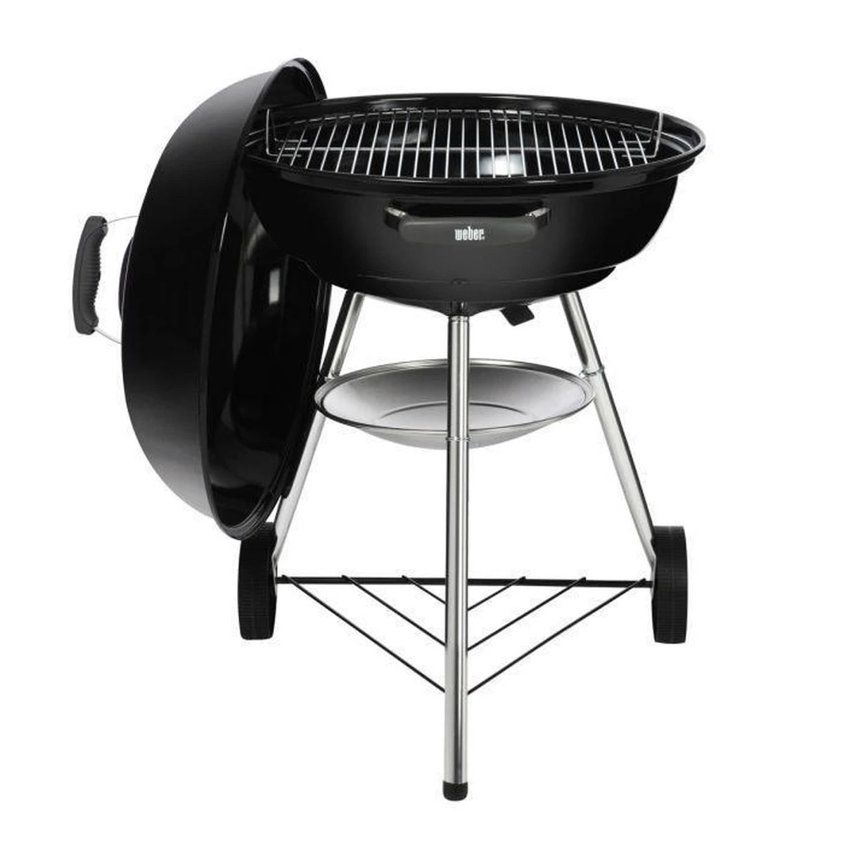 Weber Compact Kettle Houtskoolbarbecue - � 57 Cm - Zwart - Image 2