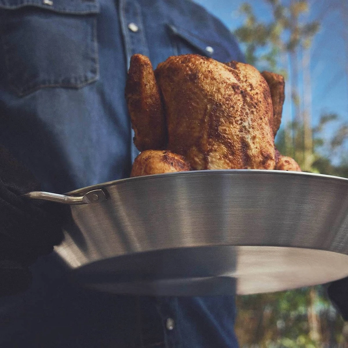 Burnhard Kiphouder - Chicken Roaster - RVS - 30,5 X 3,9 Cm - Image 7