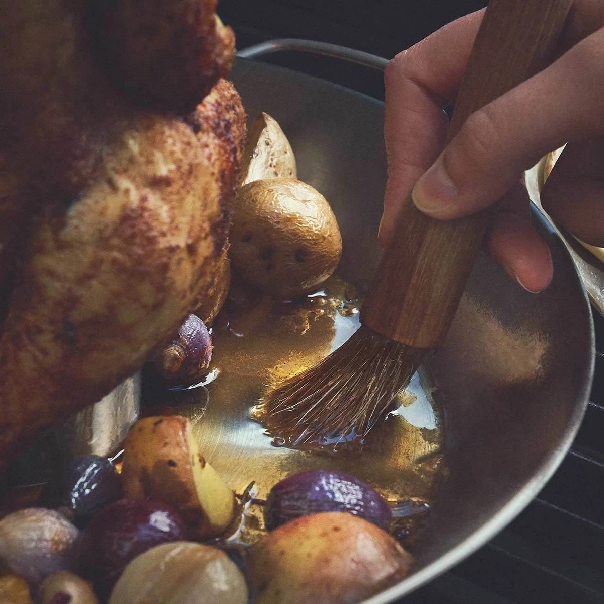 Burnhard Kiphouder - Chicken Roaster - RVS - 30,5 X 3,9 Cm - Image 9