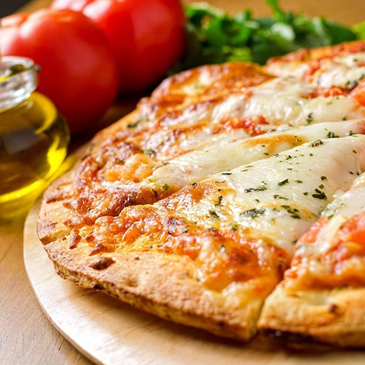 Buxibo 2in1 Pizzasteen - Voor BBQ & Oven - Inclusief Serveer Plank - Pizzabord/Pizzaplank - 30.5 X 38.1 X 1.4 Cm - Image 8