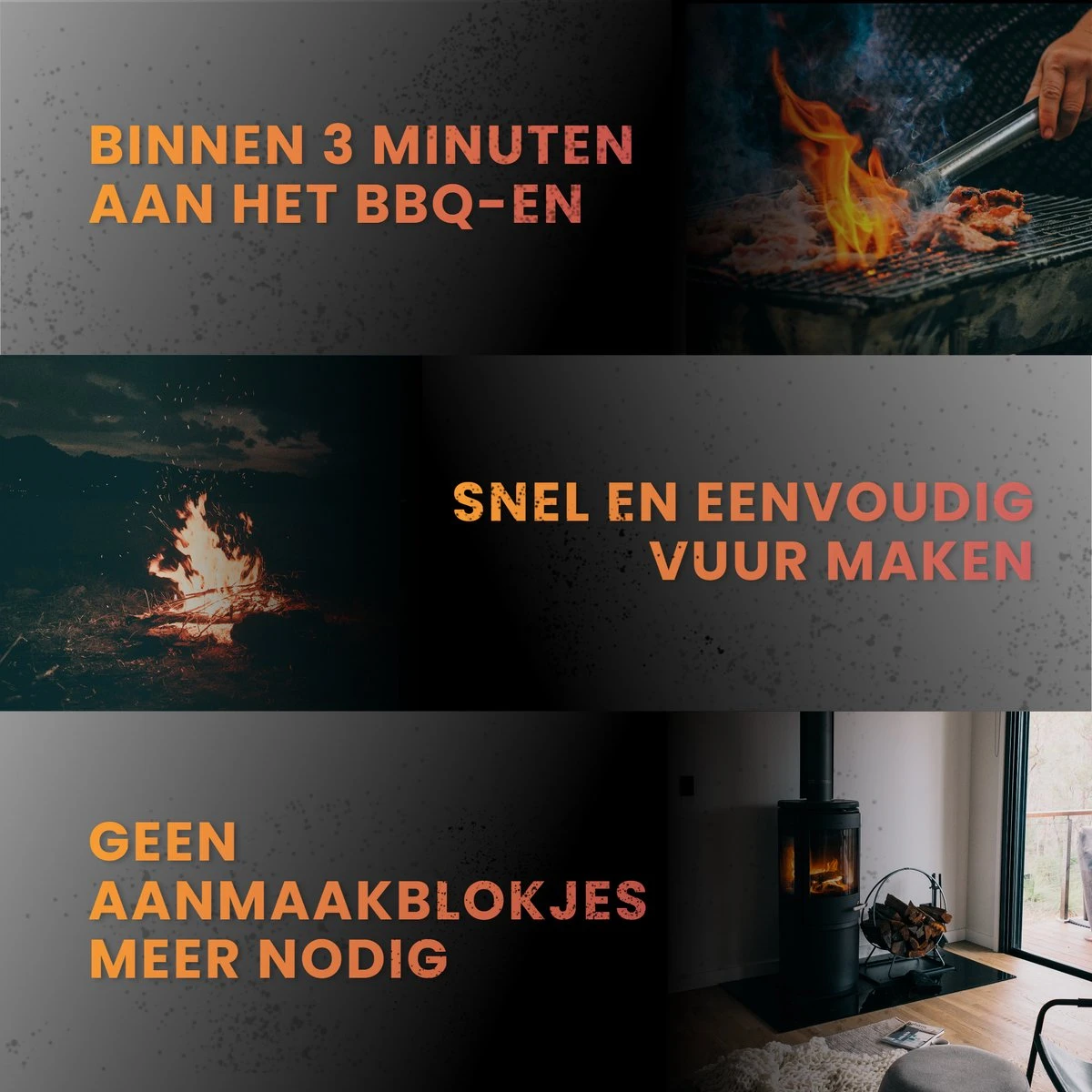 Master Knives BBQ Aansteker Electrisch - BBQ Accesoires - Zwarte BBQ Starter - Looftlighter - Image 5