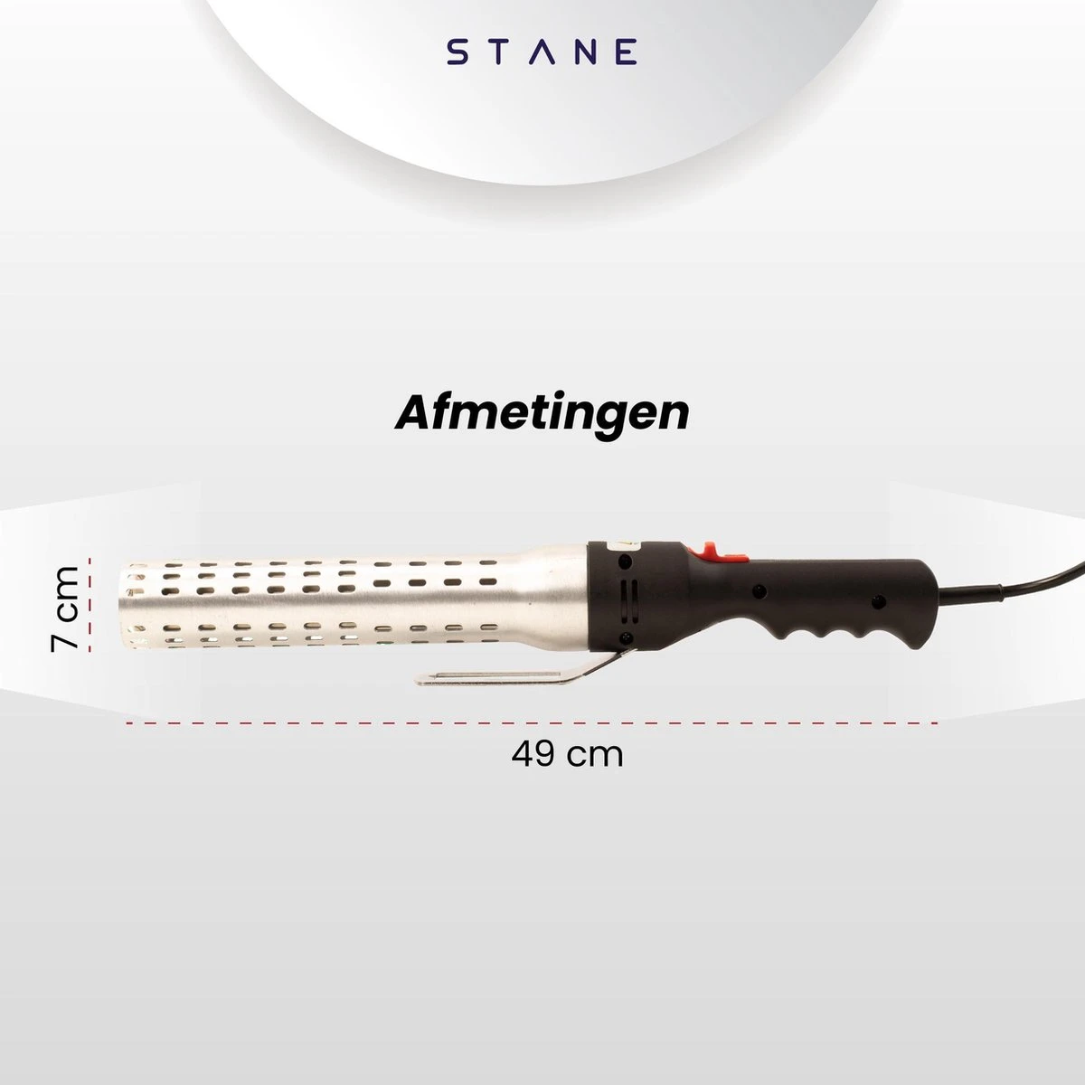 Bbq Aansteker Electrisch - Looftlighter - Bbq Starter - Bbq Accesoires - One Minute Lighter - Incl. Bbq Handschoenen - ®Stane - Image 3