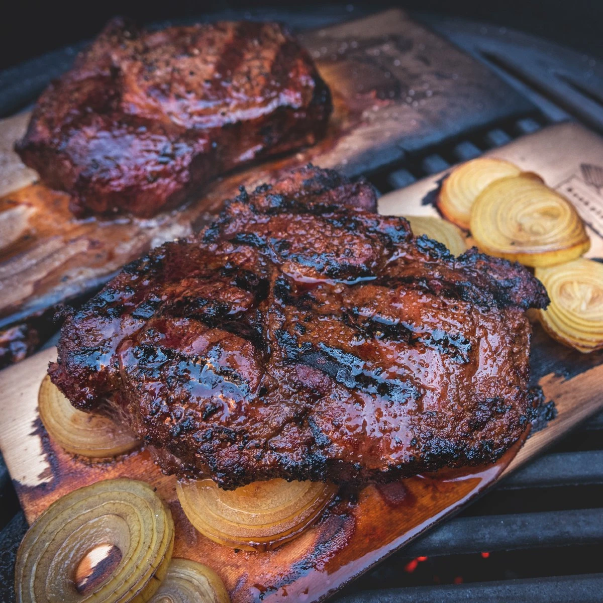 Merkloos Rookplank Western Red Cedar - 2 Stuks - BBQ - Rookhout - Image 5