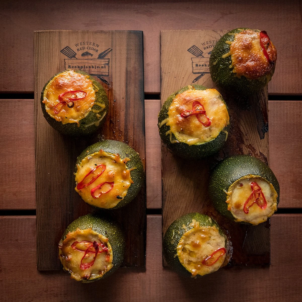 Merkloos Rookplank Western Red Cedar - 2 Stuks - BBQ - Rookhout - Image 6