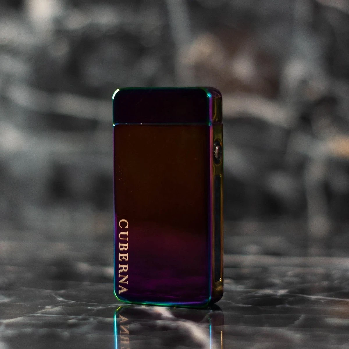 Merkloos Cuberna Elektrische Plasma USB Aansteker Met Batterij Indicator Rainbow - Wind En Storm Bestendig - Geschikt Voor Kaarsen, Vuurwerk, Sigaretten En BBQ - Image 2