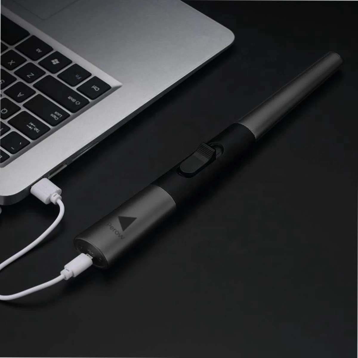 Oplaadbare Lange Elektrische Aansteker - Duurzame Plasma Aansteker – Luxe Aansteker - Inclusief Cadeauverpakking - BBQ – Kaarsen - Zwart - Image 6