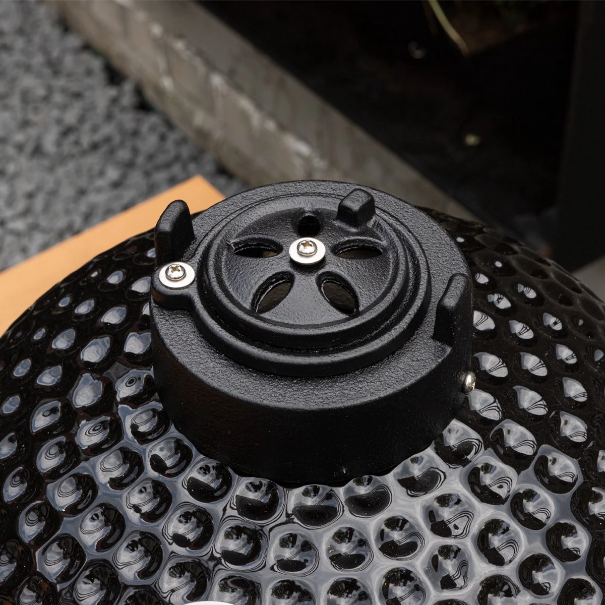 BluMill Kamado BBQ Egg - Kamado 13 Inch - Incl. Vlees Thermometer - Houtskoolbarbecues - Zwart - Ø 27cm - Image 8