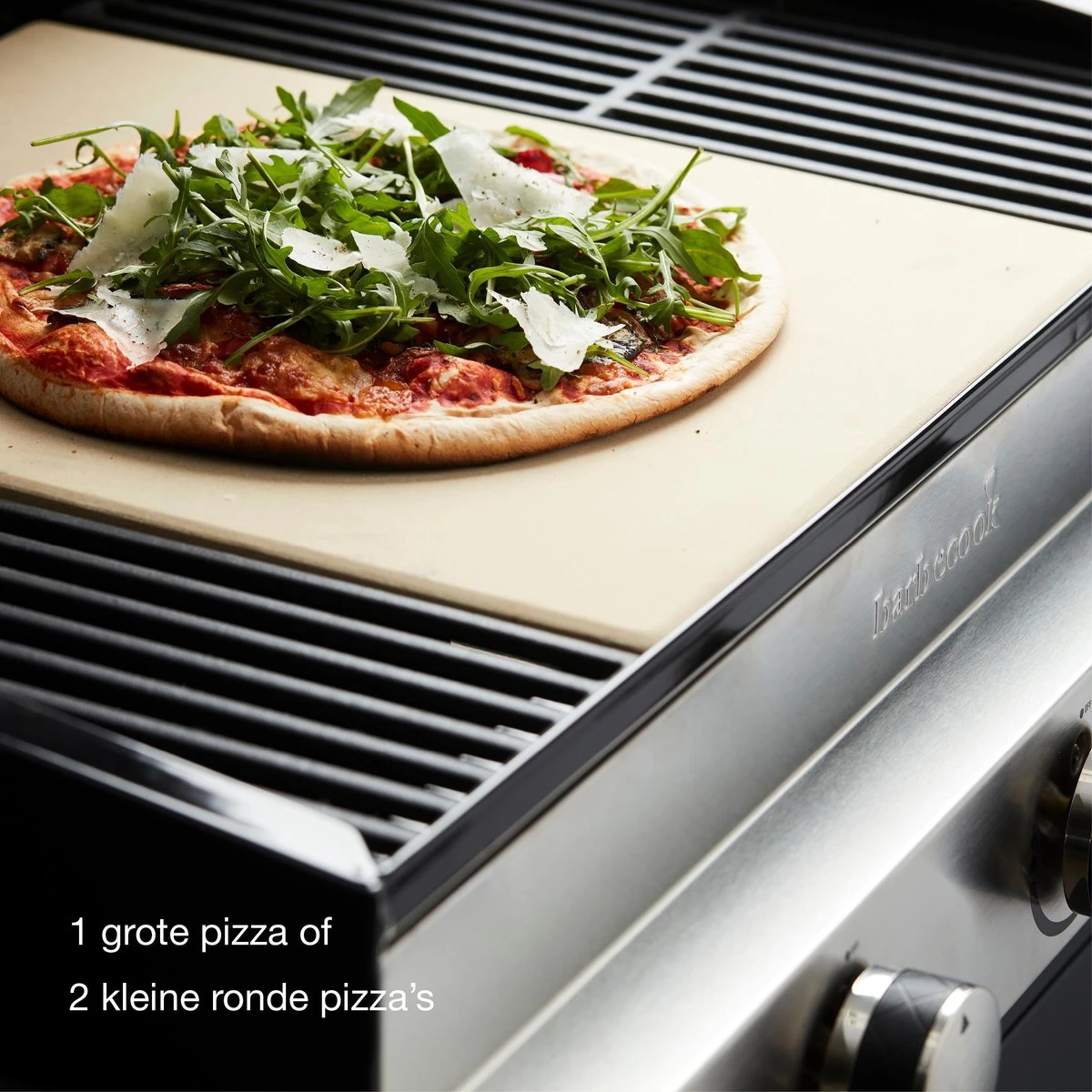 Barbecook BBQ Pizzaplaat - Pizzasteen - Voor Barbecue - Rechthoekig - 43 X 35 Cm - Image 4