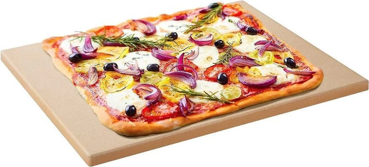 Broodbaksteen / Pizzasteen 300x400x11mm BBQ / Oven - BrandNewCake® - Image 2