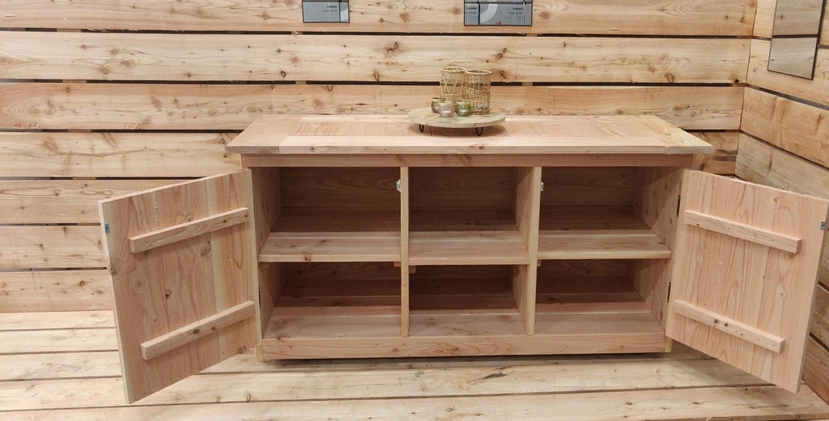 Buitenkeukendeal.nl - Buitenkeuken - Aberdeen - Buitenkeuken - Douglas - Hout - Geschaafd - Image 2