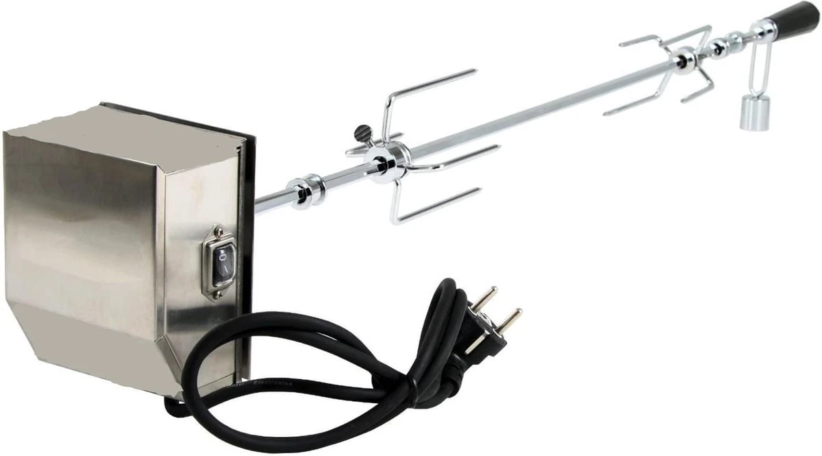 BBQNovation Elektrisch Draaispit Deluxe Met Extra Lang RVS Spit Geschikt Voor Meeste GAS BBQ's - Image 2