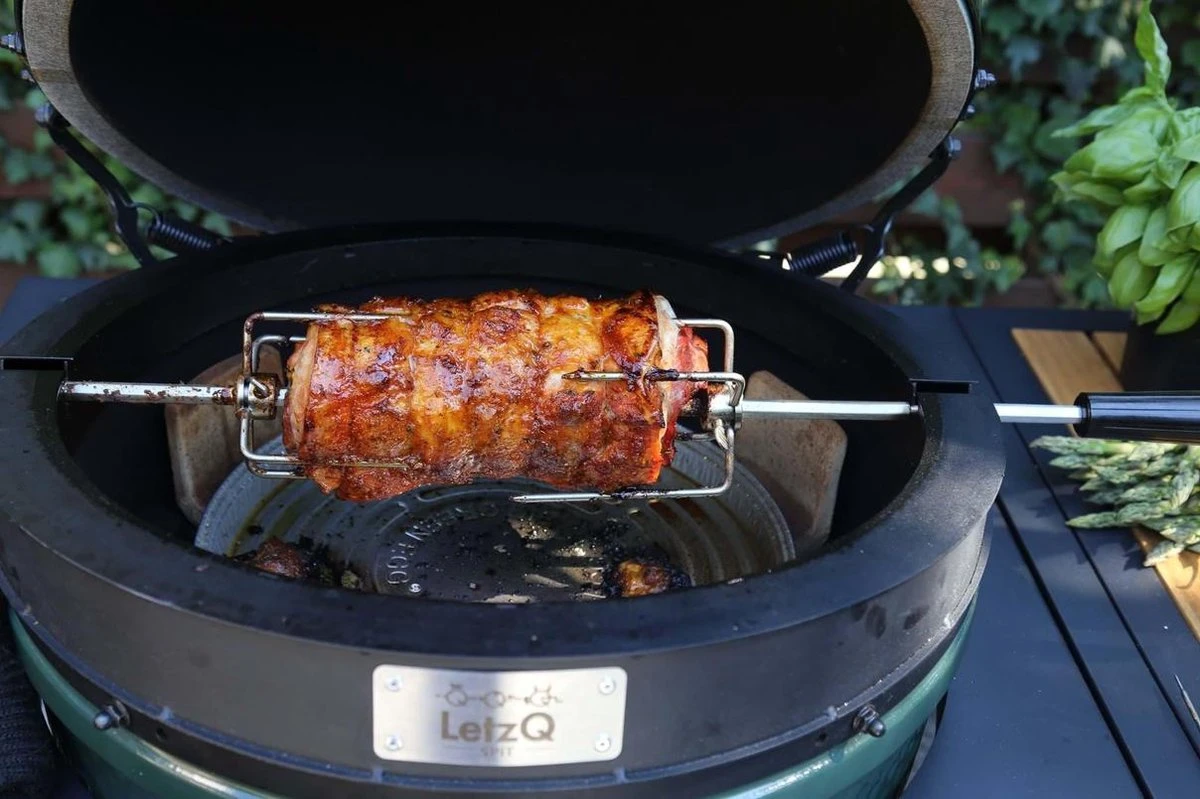 LetzQ Draaispit Rotisserie Kamado 18" Inch Roostermaat - Large - Image 3