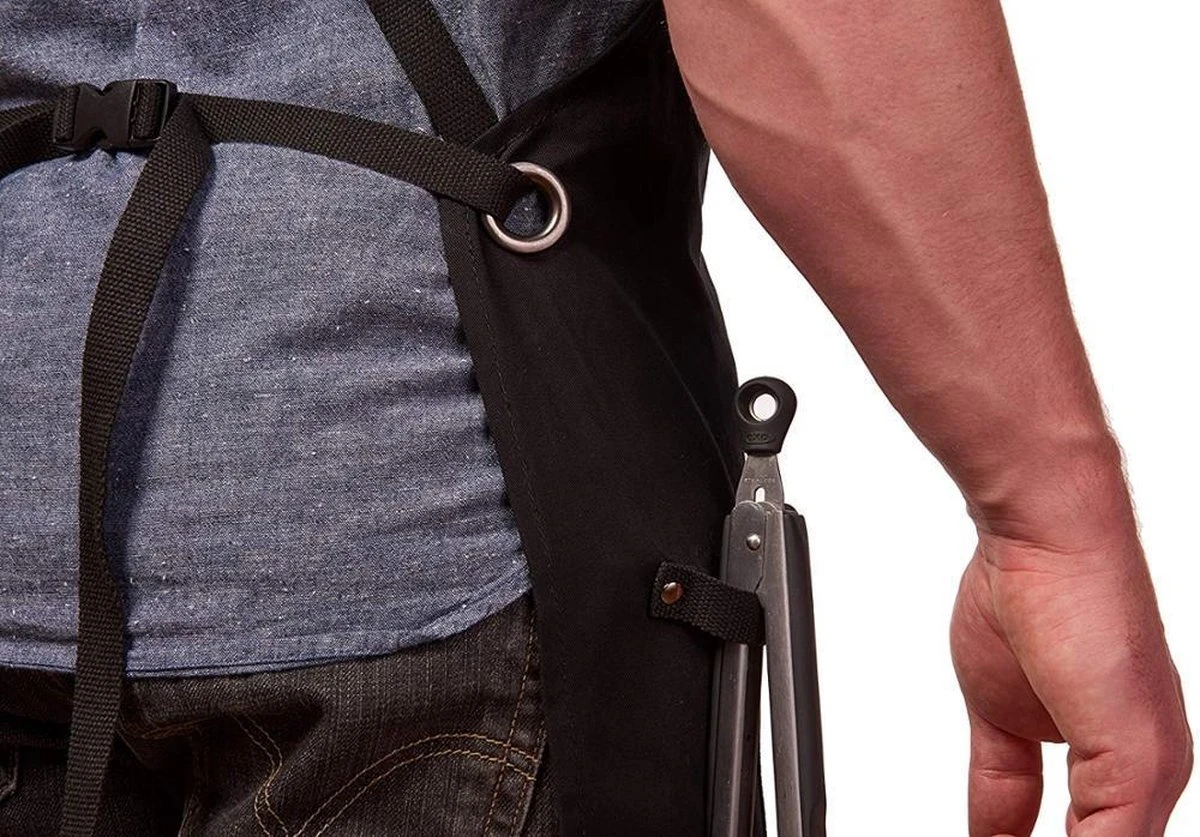 BBQ Schort - Professioneel - Schort - Zwart - Keukenschort - Kwaliteit - Garantie - 68 Cm X 86 Cm - Image 2