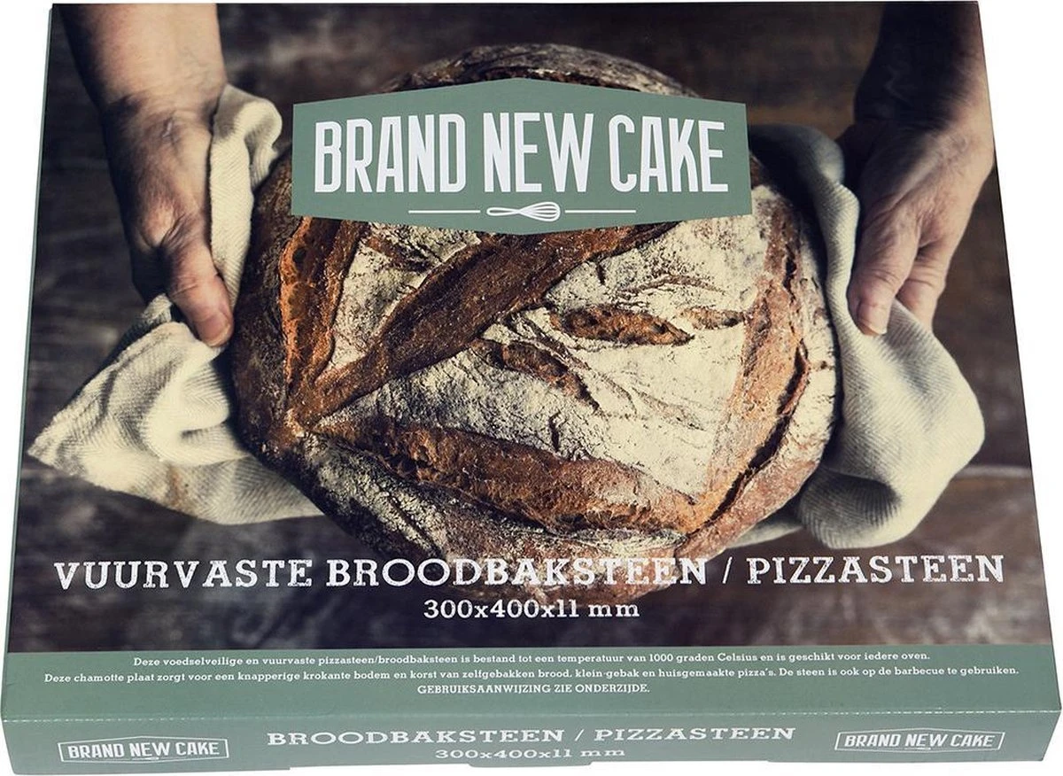 Broodbaksteen / Pizzasteen 300x400x11mm BBQ / Oven - BrandNewCake® - Image 3