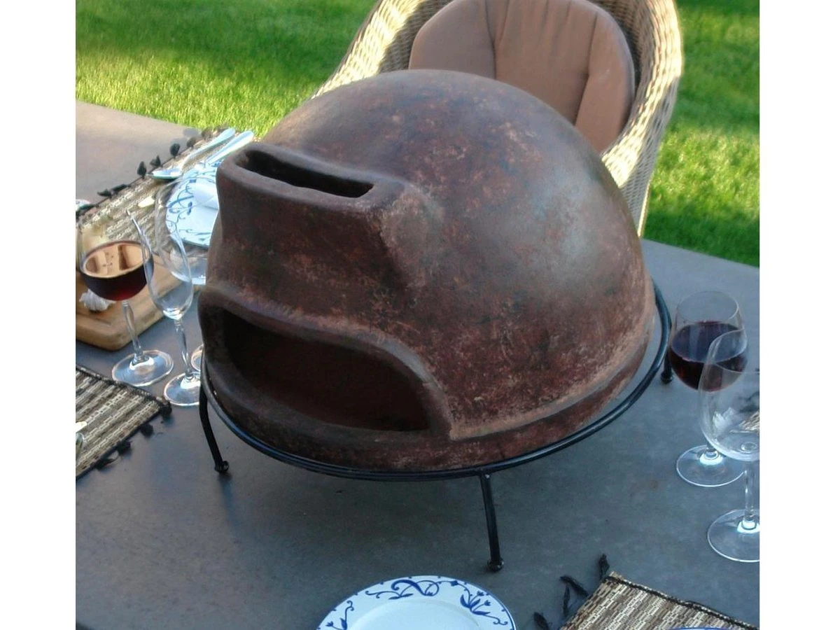 Sol-y-Yo Houtgestookte Toscaanse Stenen Pizza Oven 52CM - Image 2