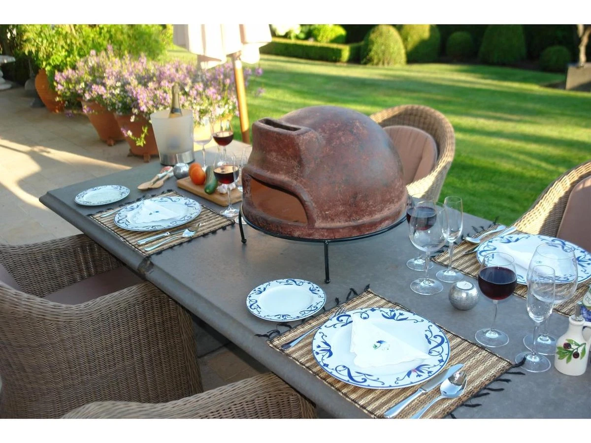 Sol-y-Yo Houtgestookte Toscaanse Stenen Pizza Oven 52CM - Image 7