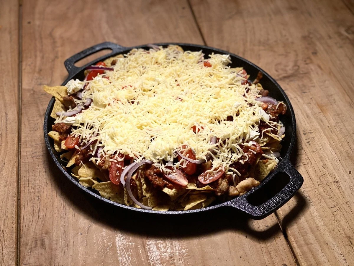 Valhal Outdoor Skillet / Plancha / Koekenpan - Gietijzer - Diameter 35cm, Twee Handvatten, VH35F - Image 16