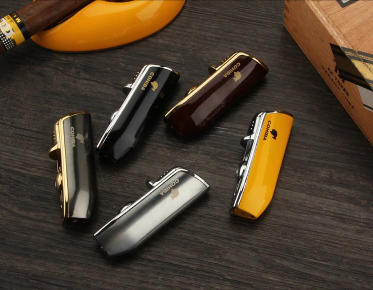 Cohiba® Sigarenaansteker - Sigarenboor - Sigaren - Sigaar - Cohiba Aansteker - Sigarenboor - Sigaren Accessoires - Sigarenknipper - Sigaar Aansteker - Cohiba - Incl. Luxe Geschenkdoos - Zwart - Image 6