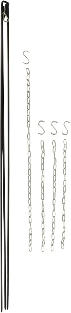 Esschert Design - Driepoot Met Ketting - Haardvuur Accessoires - Staal - Zwart - Image 14