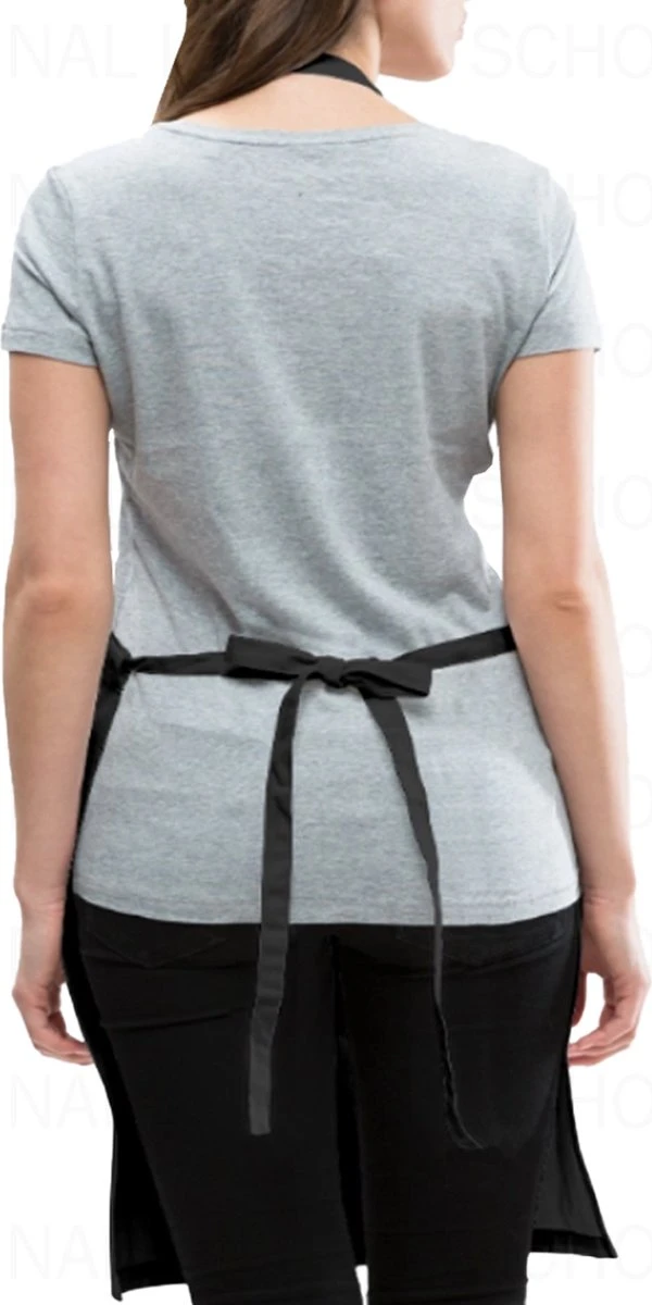 IK STEAK ALLES IN DE FIK! Unisex Schort - Zwart - One Size (volwassenen) - Keuken Schort - Barbeque BBQ Schort - Bedieningsschort - Grappige Teksten - Original Kwoots- Voor Zowel Mannen Als Vrouwen - Verstelbaar - Wasbaar - Cadeau - Apron - Image 6