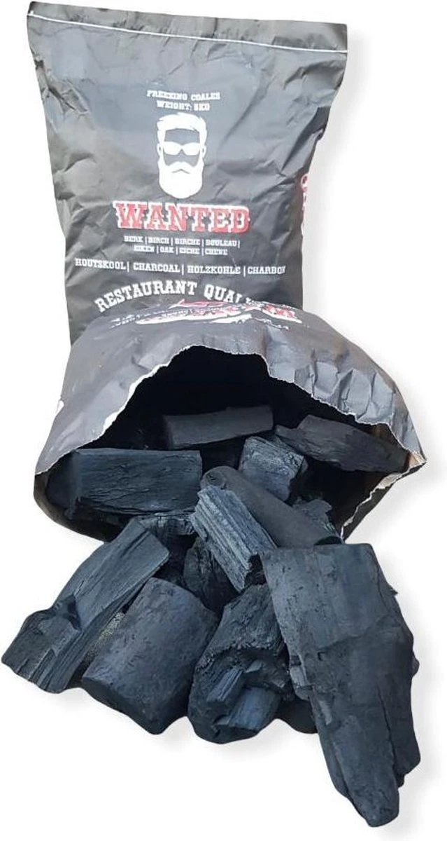 Freezing Coals - Eiken / Berken / Haagbeuk Met 5% Appel En Peren Houtskool - Houtskool - Zak à 5 Kg - Image 2