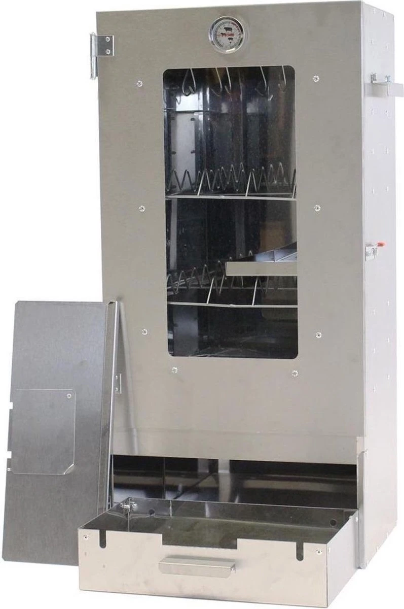 Kynast Exklusiv - Rookoven - Met 3 Etages - Metaal - Grijs - Image 2