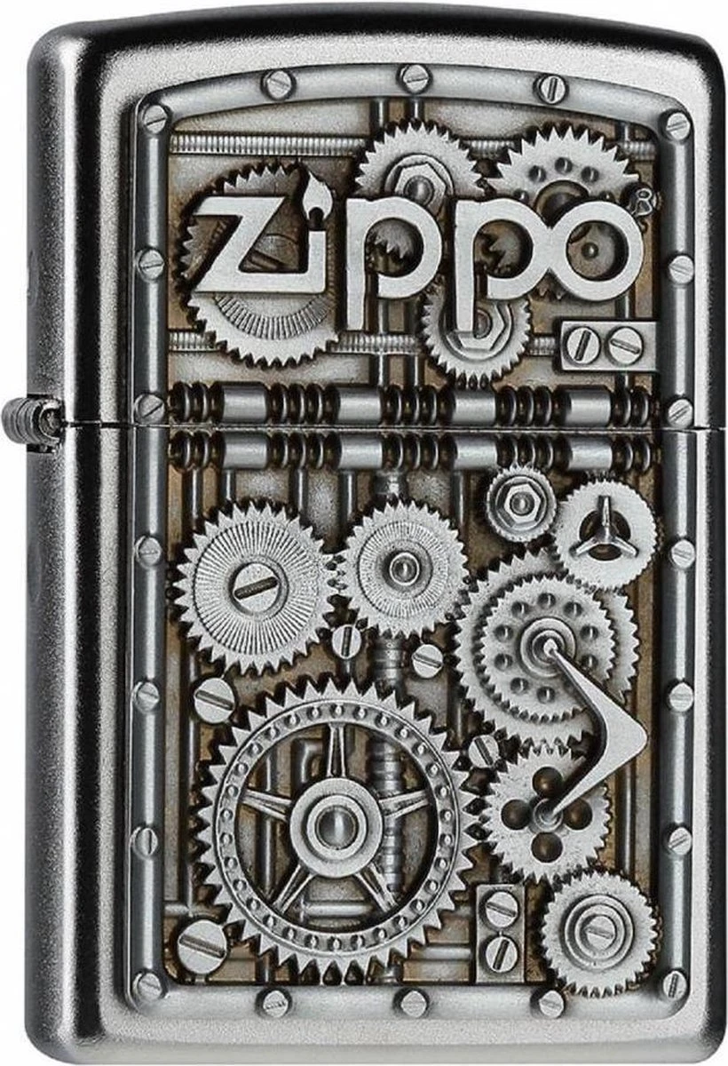 Aansteker Zippo Gear Wheels Emblem