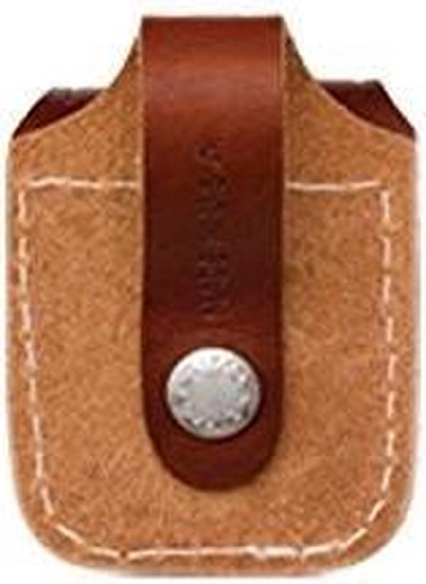 Zippo Pouch Brown With Clip - Image 3