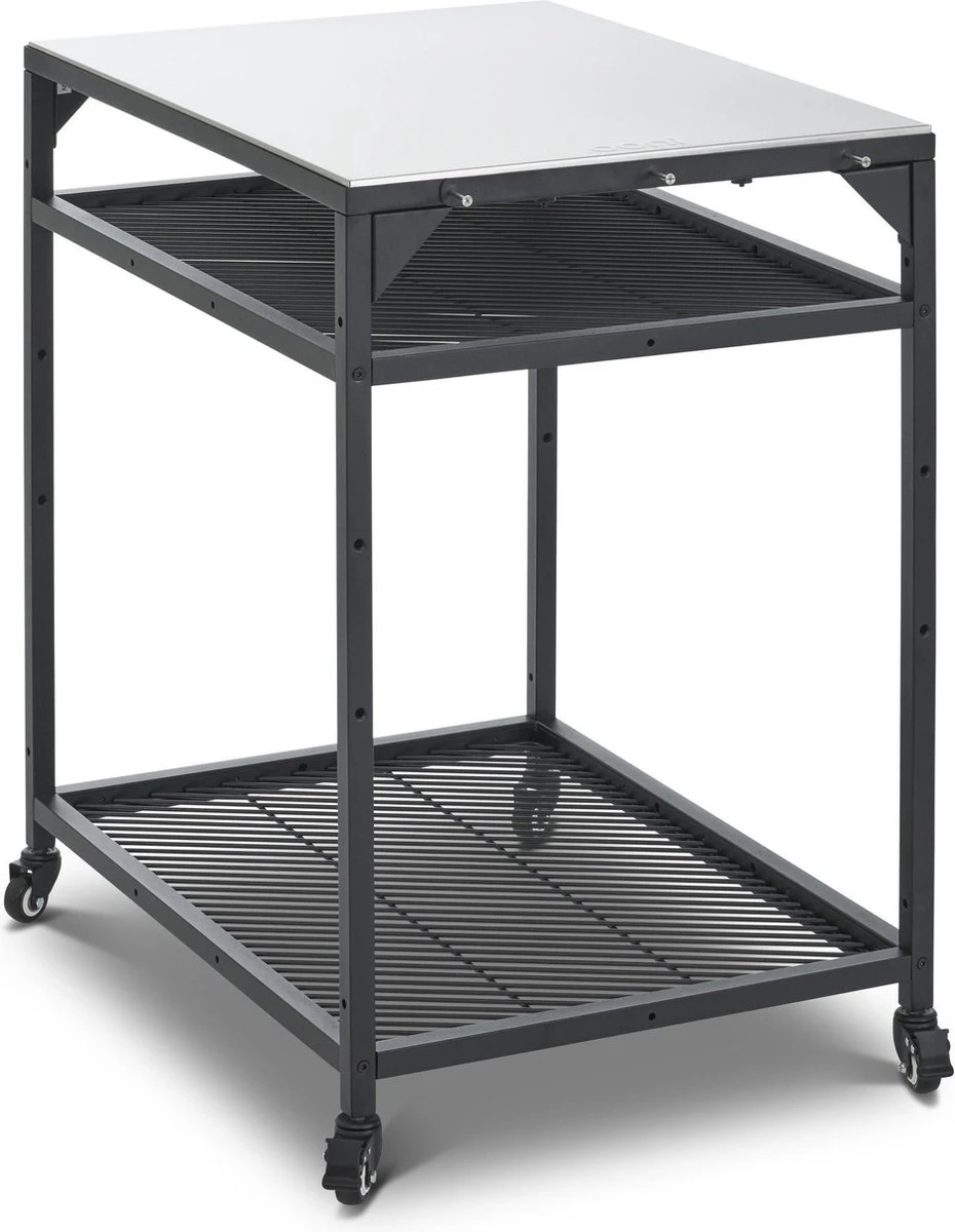 Ooni - Tafel - Medium - Pizza Tafel - 60x80x 90cm - RVS - Zwart - Image 8