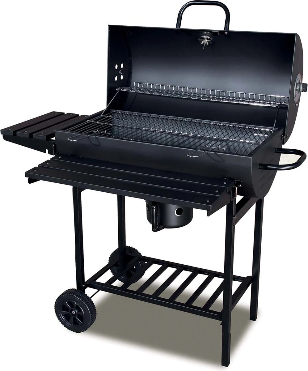 JAP Houtskoolbarbecue - Bbq Thermometer - 70 X 35 Cm - Zwart